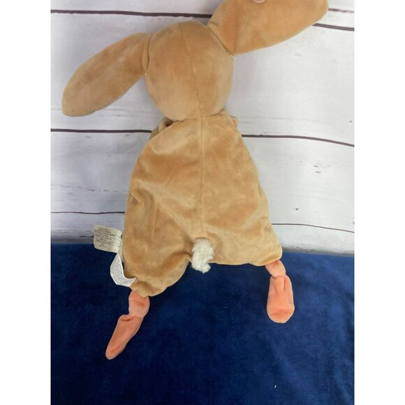 Leika Mary Meyer Corp‎ Plush Rabbit Bunny Brown Soft Baby Child Lovey - Picture 2 of 6